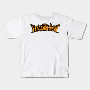 Happy Halloween Pumpkin Kids T-Shirt